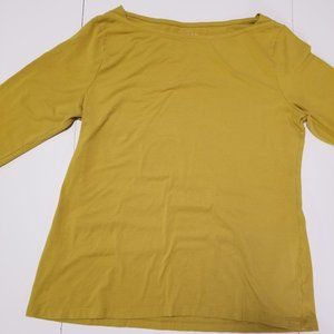 Merona Boatneck 3/4 Sleeve Shirt